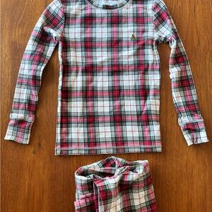 GAP kids Christmas Plaid Pajama Set